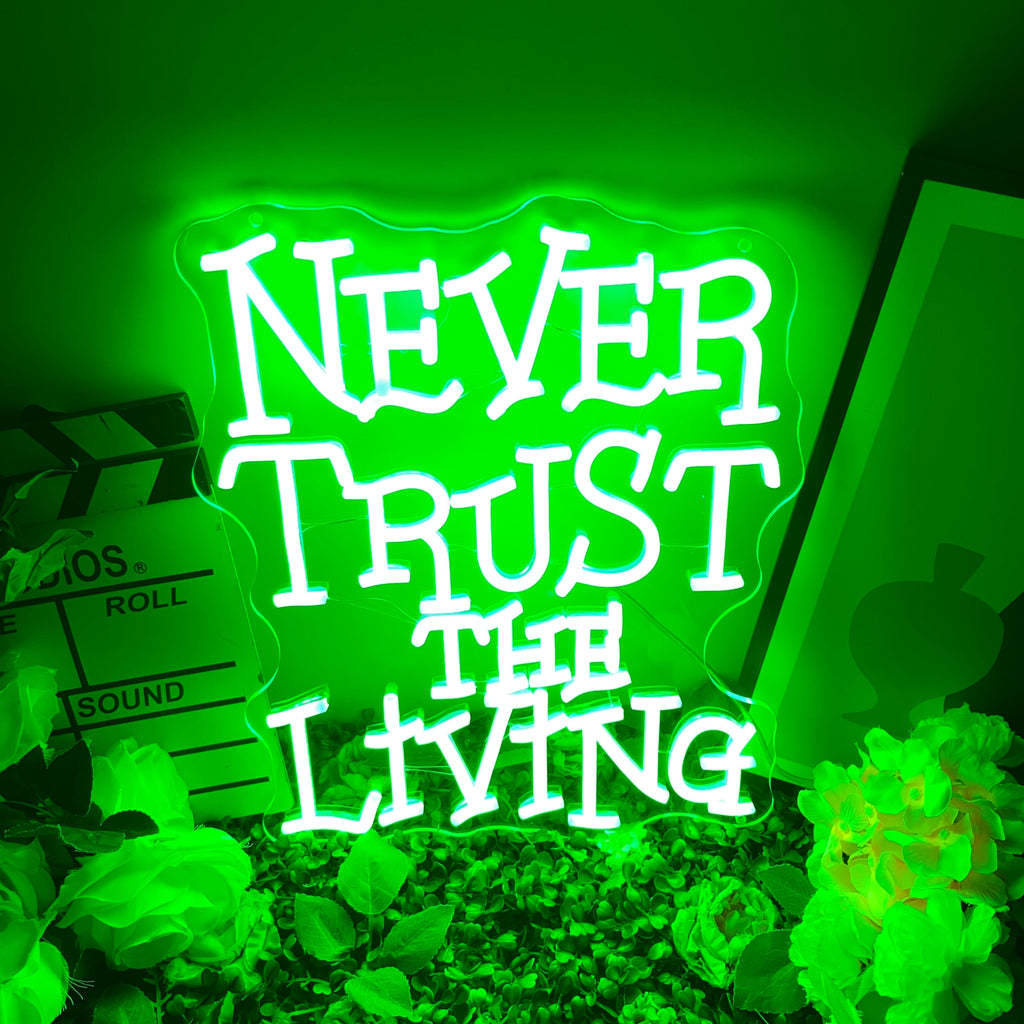 Green Neon Sign