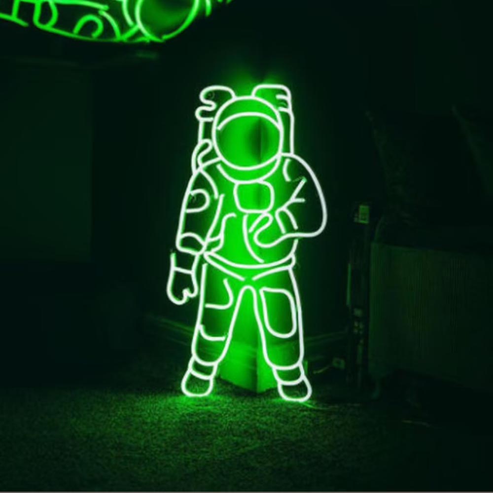 HDJSign - Astronaut Spaceman Space Neon Sign HDJ Sign