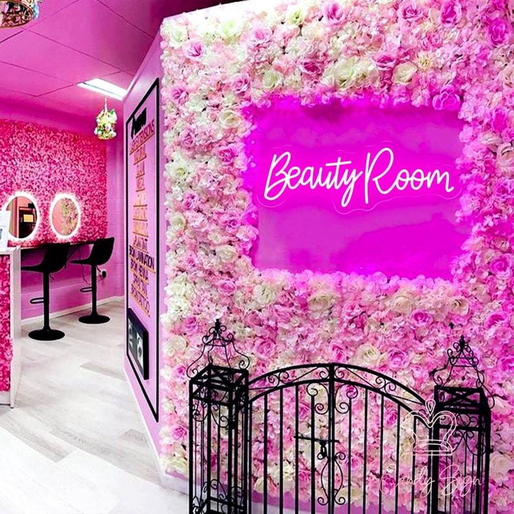 HDJSign - Beauty Room Salon Neon Sign HDJ Sign