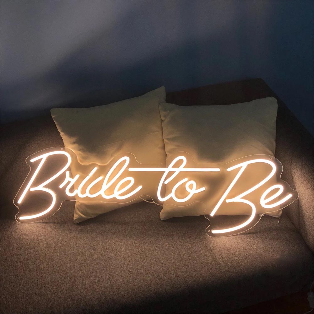 HDJSign - Bride to Be Wedding Neon Sign HDJ Sign