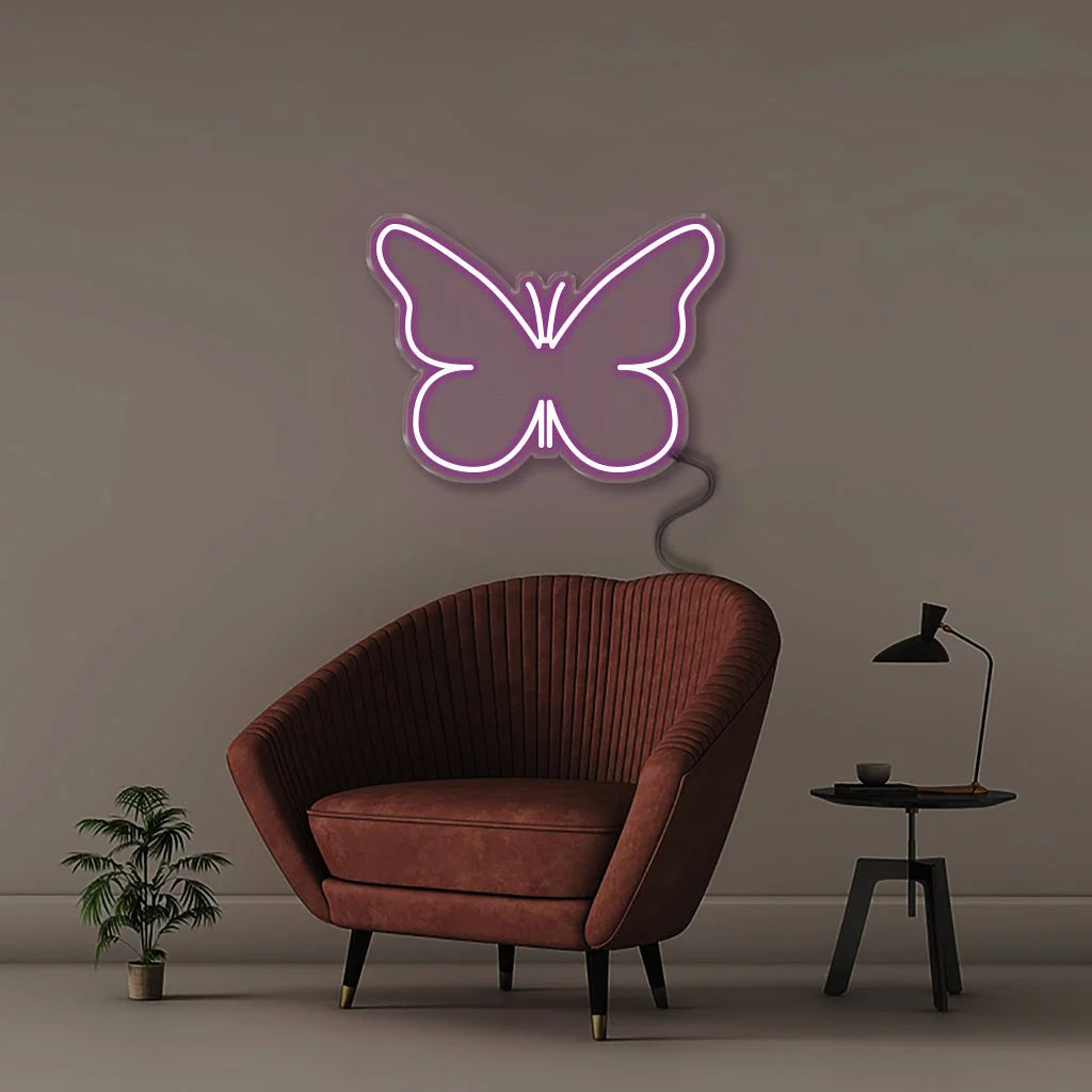 HDJSign - Butterfly Salon Neon Sign HDJ Sign