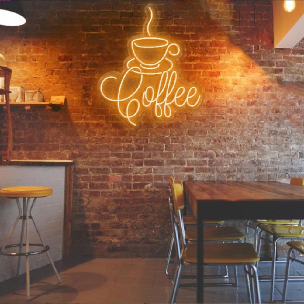 HDJSign - Coffee Business Neon Sign HDJ Sign