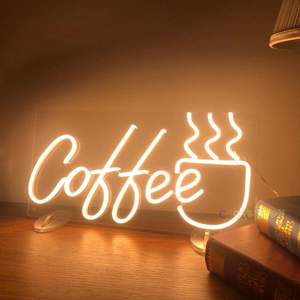 HDJSign - Coffee Business Neon Sign HDJ Sign