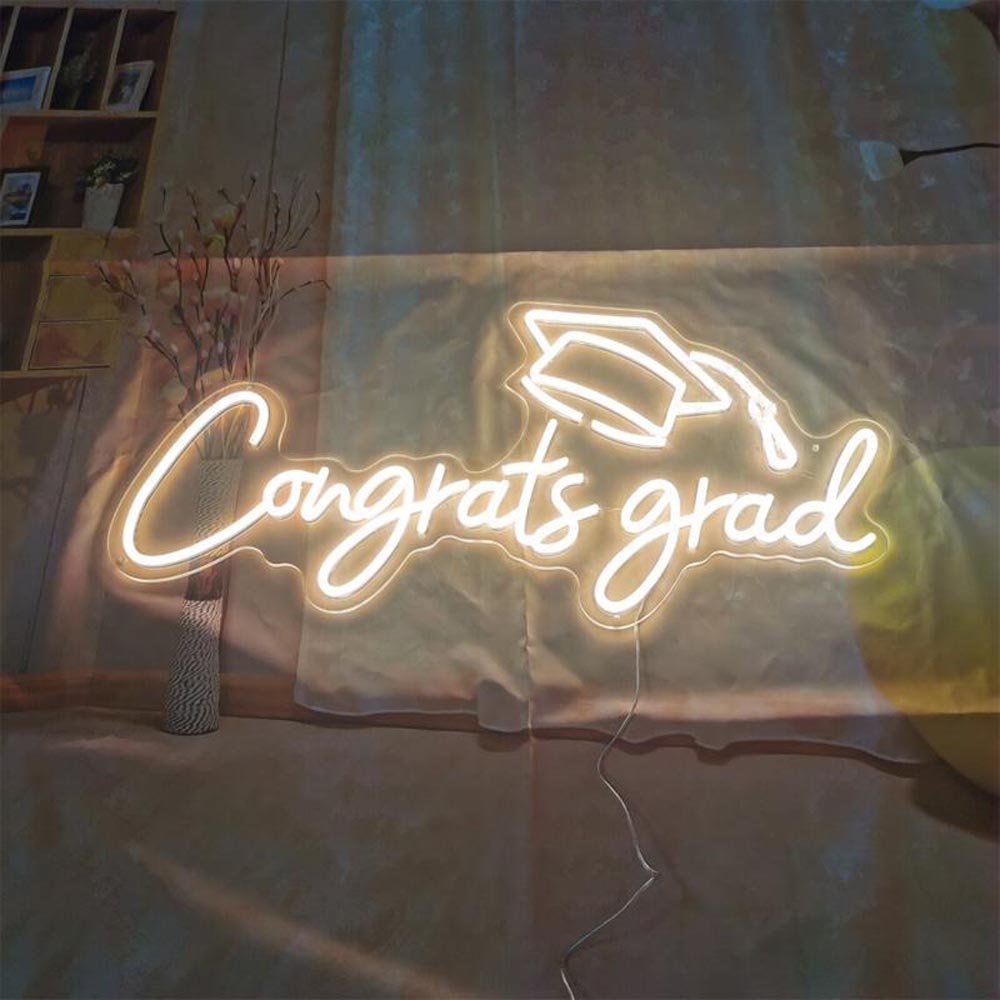 HDJSign - Congrats Grad University Neon Sign HDJ Sign