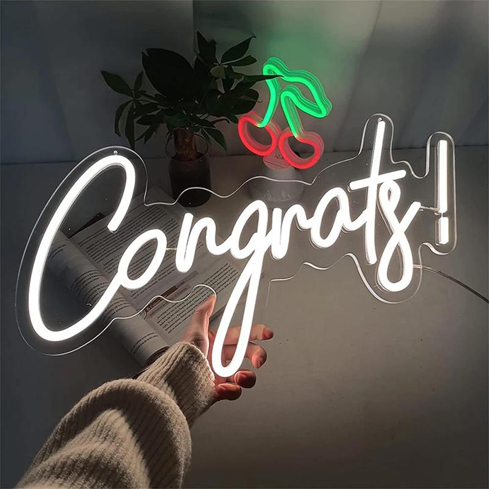 HDJSign - Congrats University Neon Sign HDJ Sign