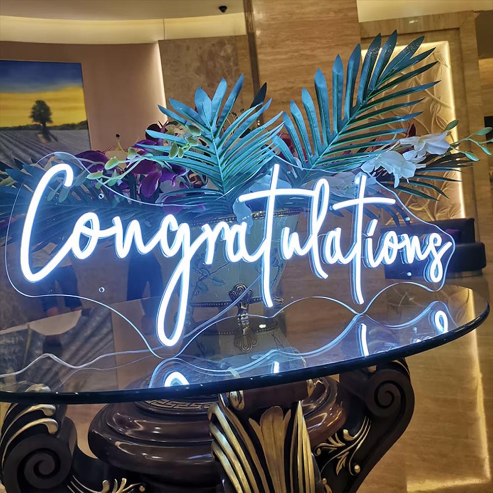 HDJSign - Congratulations University Neon Sign HDJ Sign