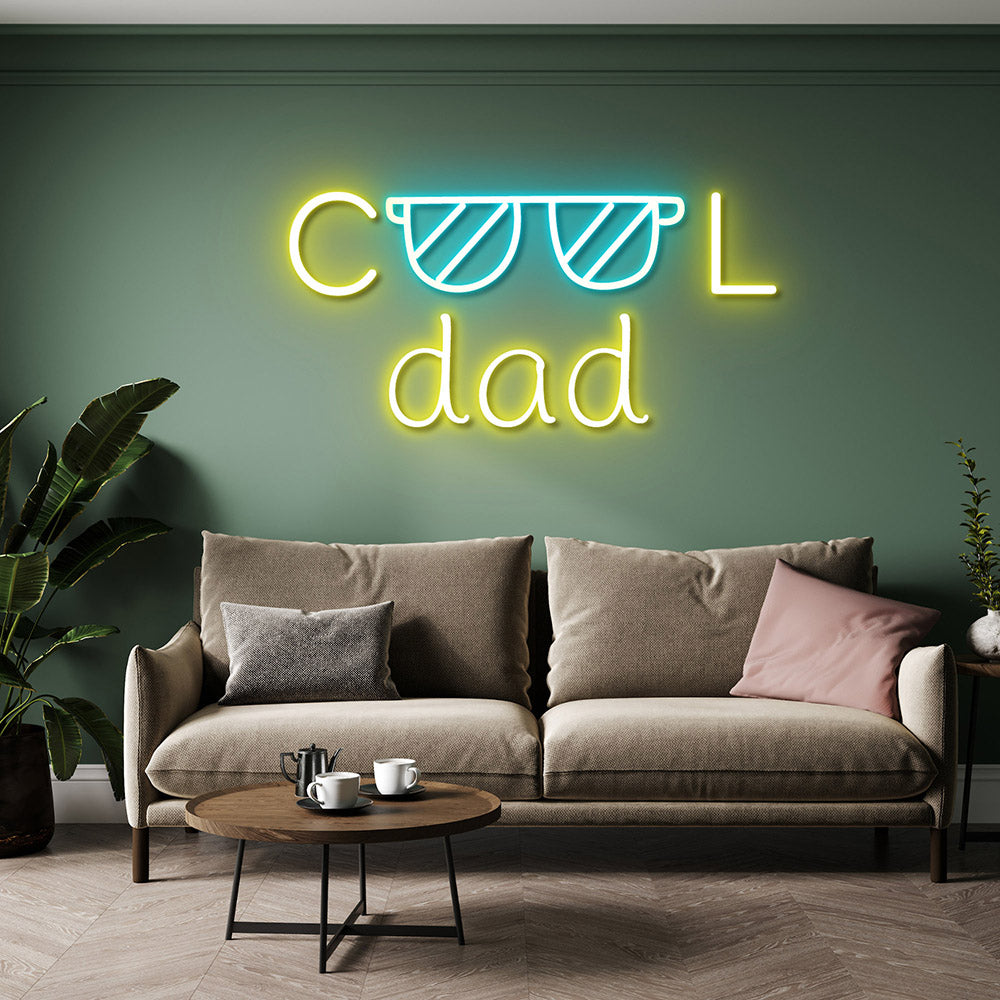 HDJSign - Cool Dad Home Neon Sign HDJ Sign