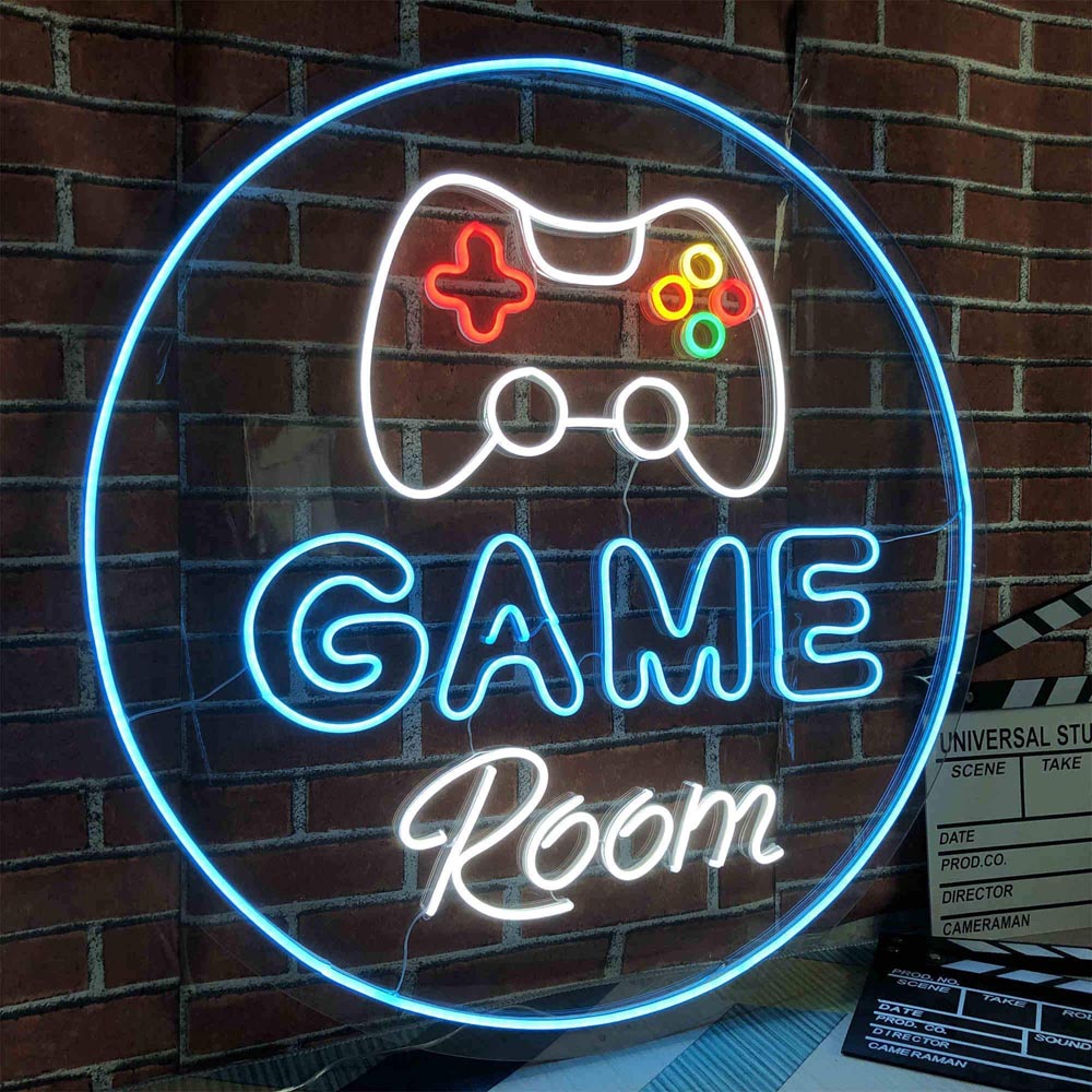 HDJSign - Game Room Game Neon Sign HDJ Sign