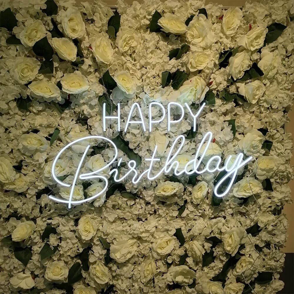 HDJSign - Happy Birthday Neon Sign HDJ Sign