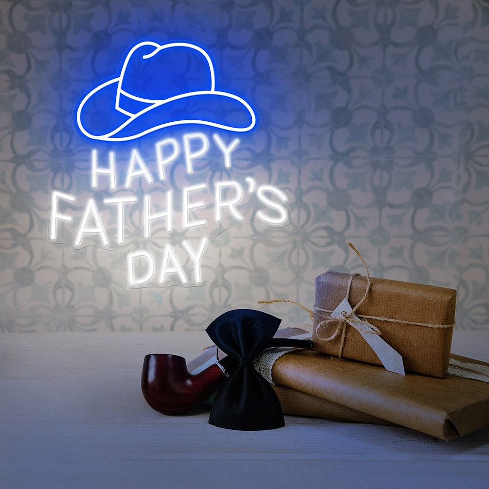 HDJSign - Happy Father's Day Home Neon Sign HDJ Sign