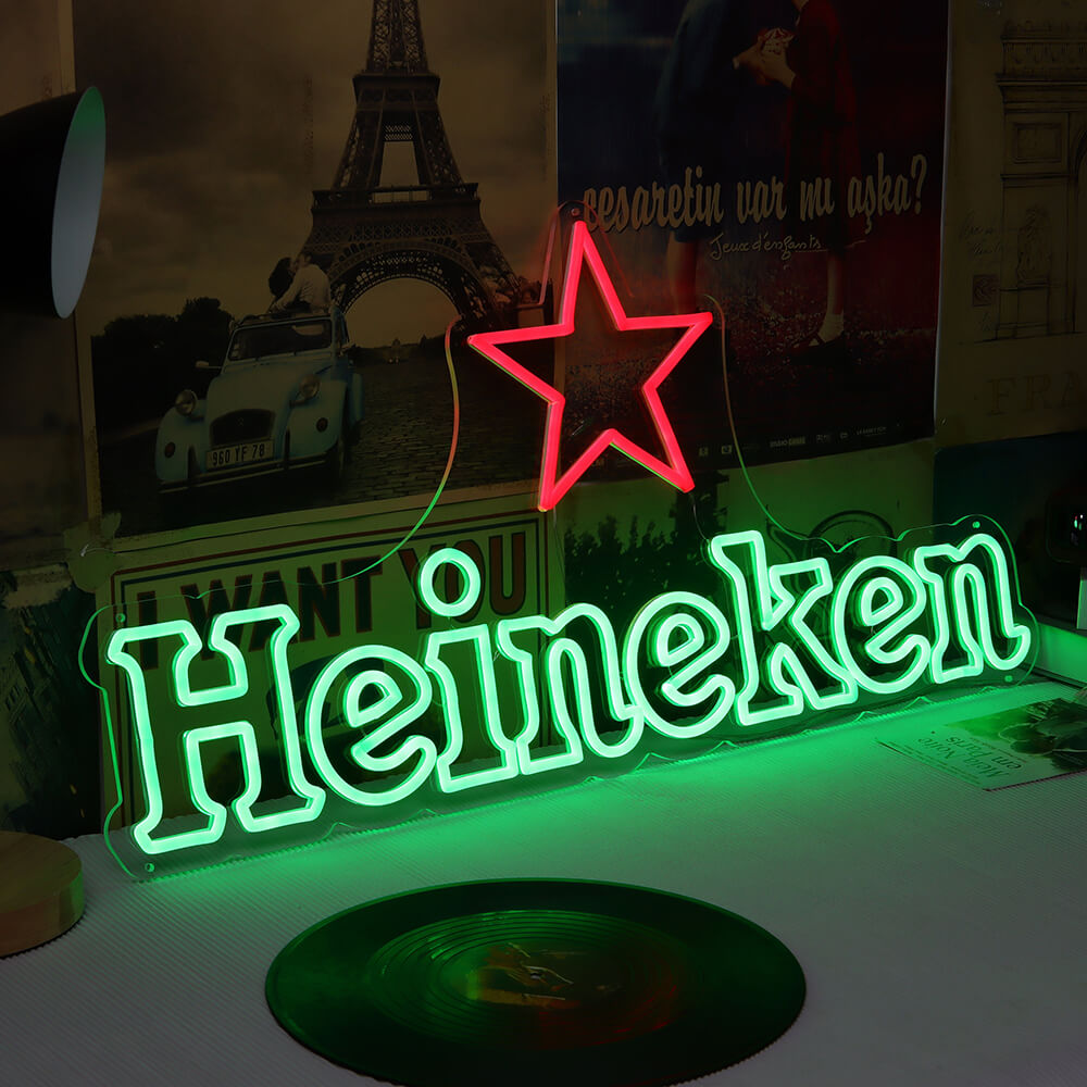 HDJSign - Heineken Bar Neon Sign HDJ Sign