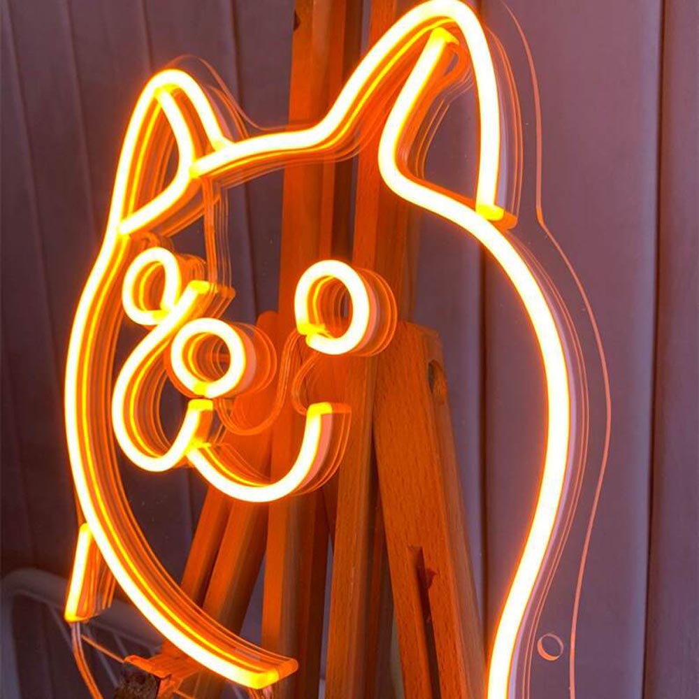 HDJSign - Japanese Akita Dog Animal Neon Sign HDJ Sign