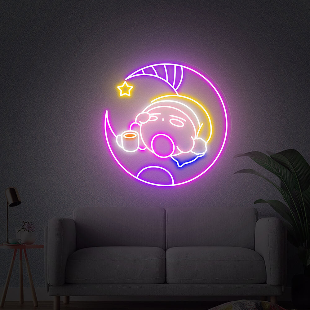 HDJSign - Kirby Game Neon Sign HDJ Sign