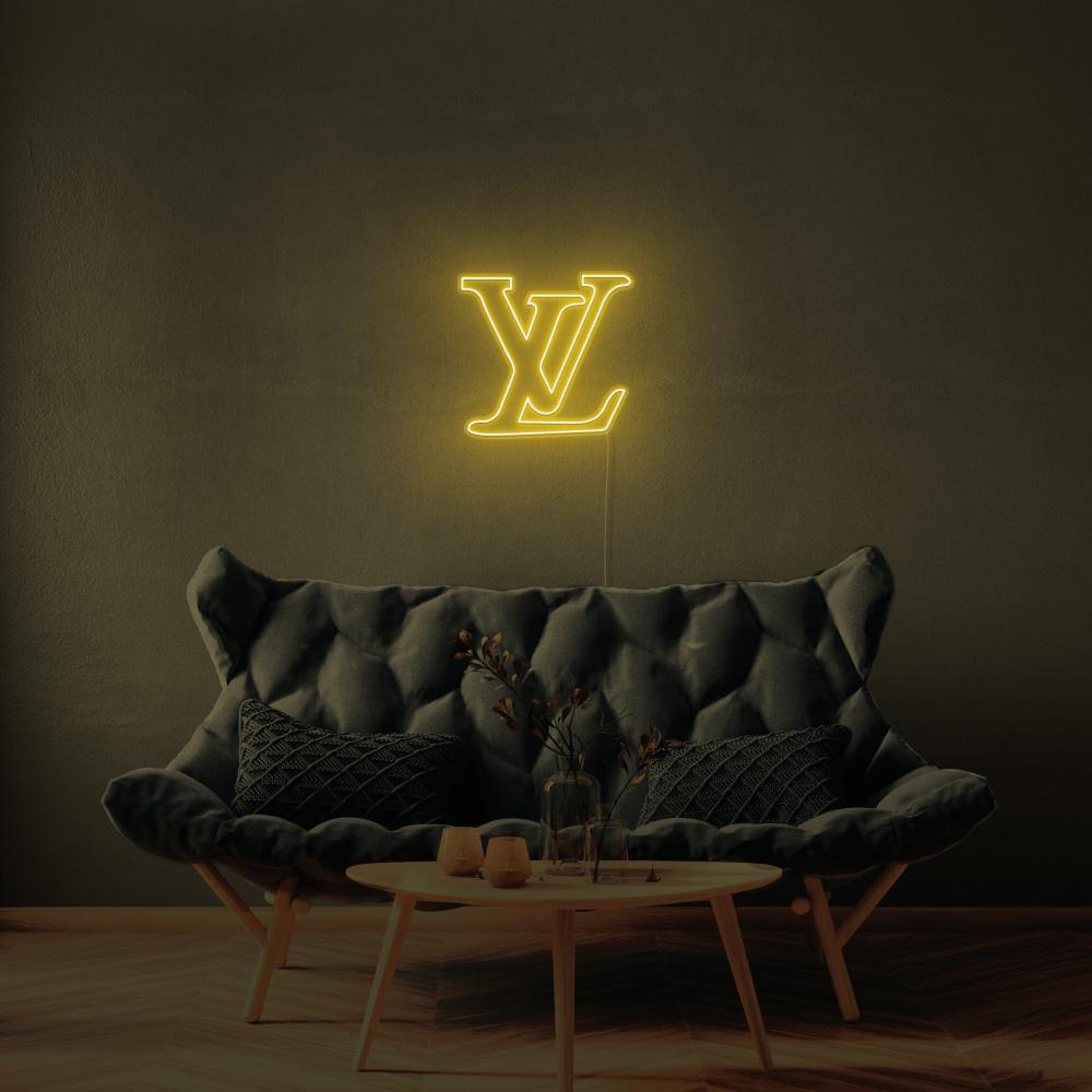 HDJSign - LV (Louis Vuitton) Logo Neon Sign HDJ Sign