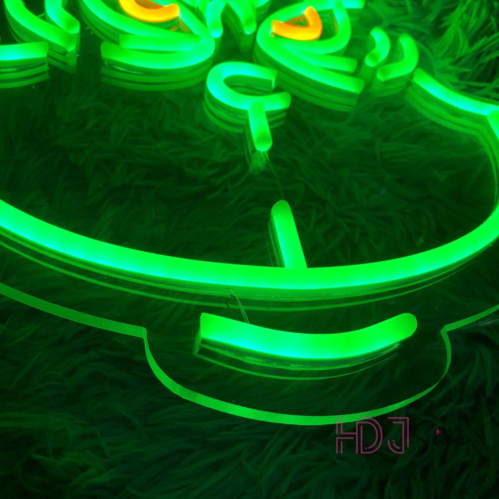 HDJSign - Merry Christmas Grinch Holiday Neon Sign HDJ Sign