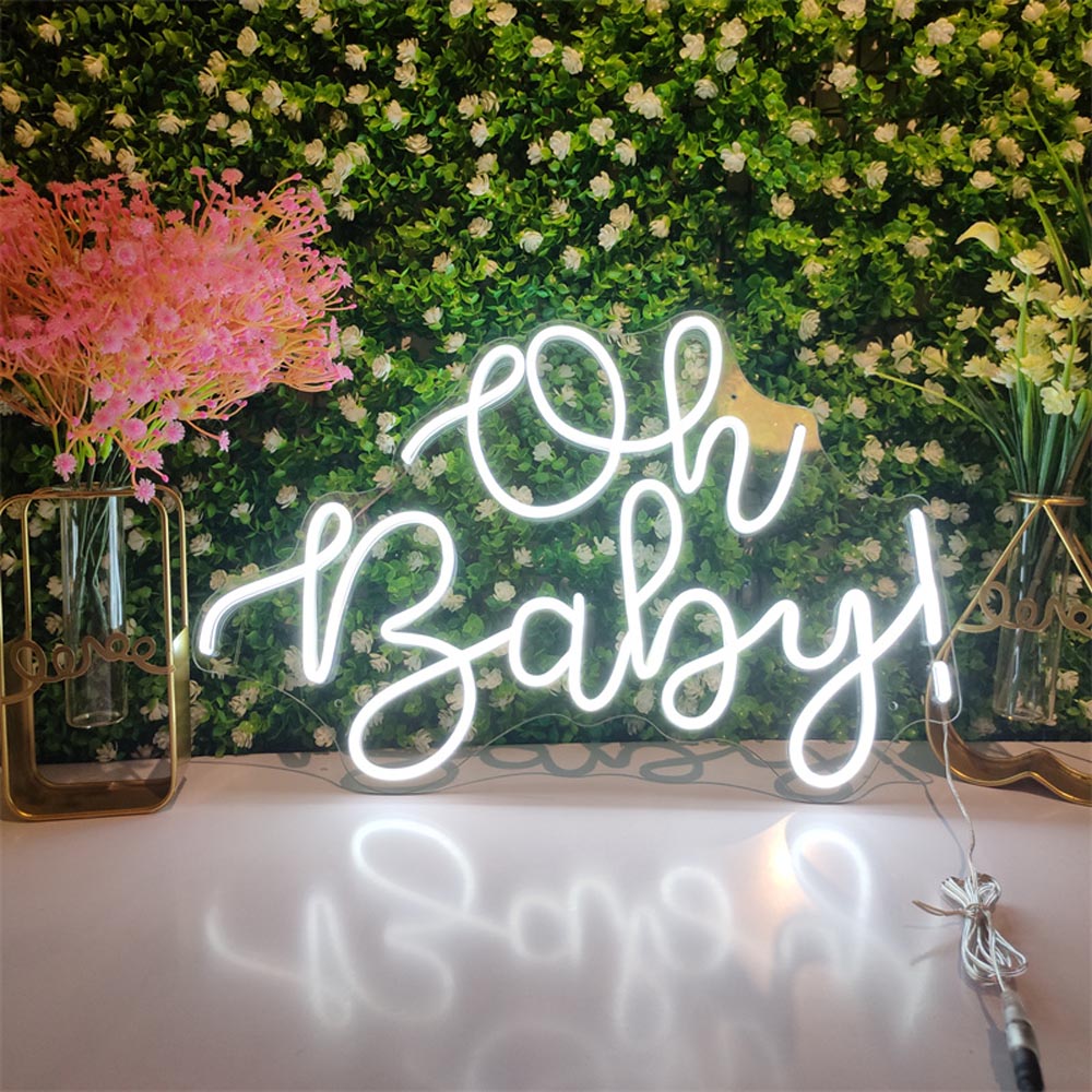 HDJSign - Oh Baby! Wedding Neon Sign HDJ Sign