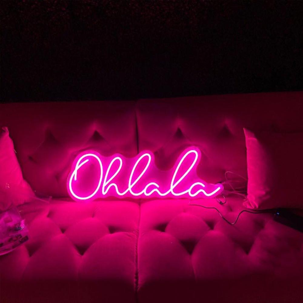 HDJSign - Oh La La Word Neon Sign HDJ Sign