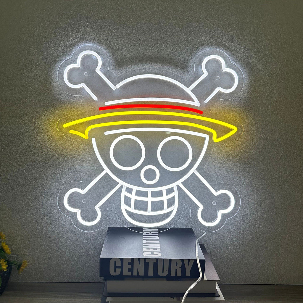 HDJSign - One Piece Skull Anime Neon Sign HDJ Sign