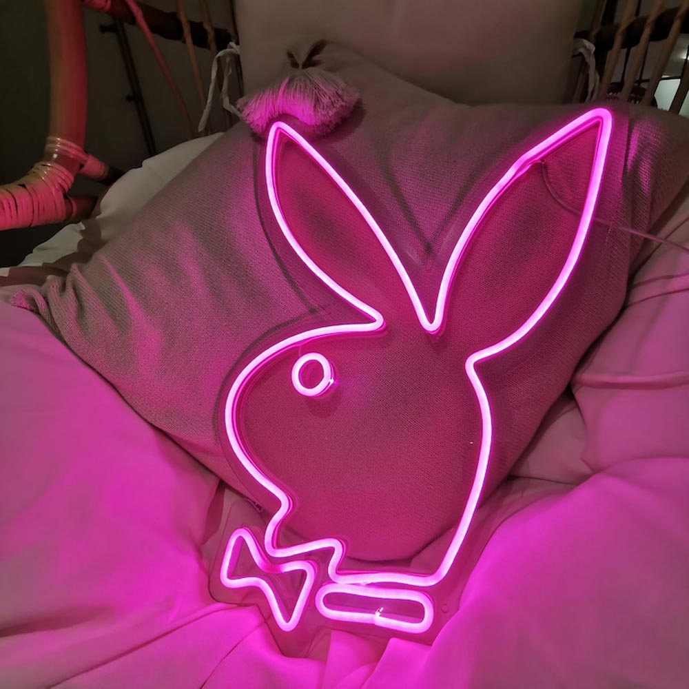 HDJSign - Playboy Logo Neon Sign HDJ Sign