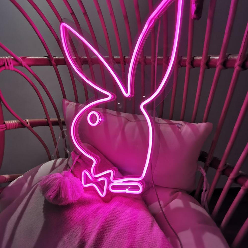 HDJSign - Playboy Logo Neon Sign HDJ Sign