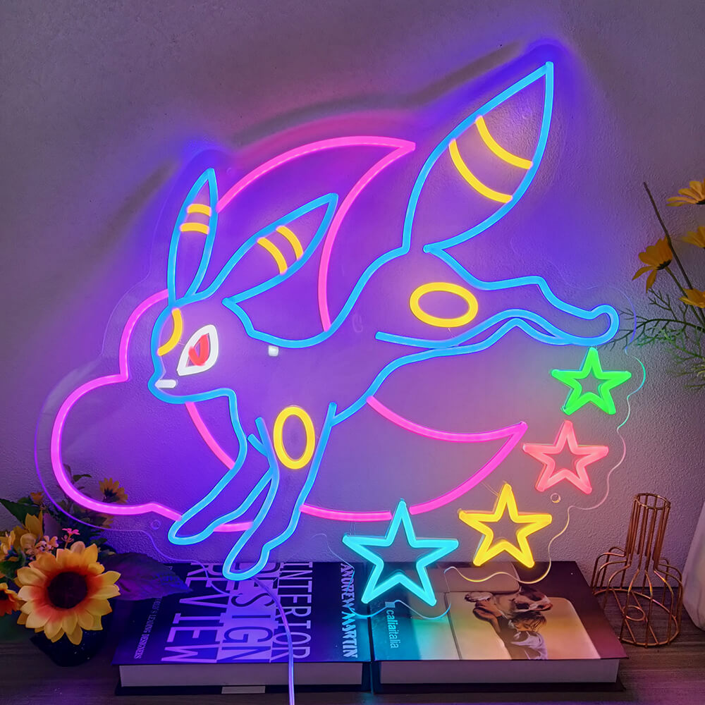 HDJSign - Pokémon Umbreon Anime Neon Sign HDJ Sign