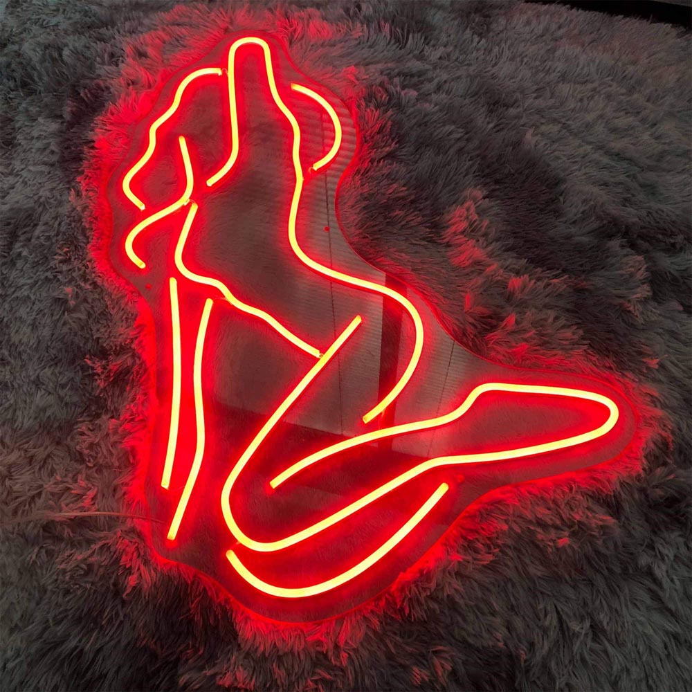 HDJSign - Sexy Lady Body Neon Sign HDJ Sign