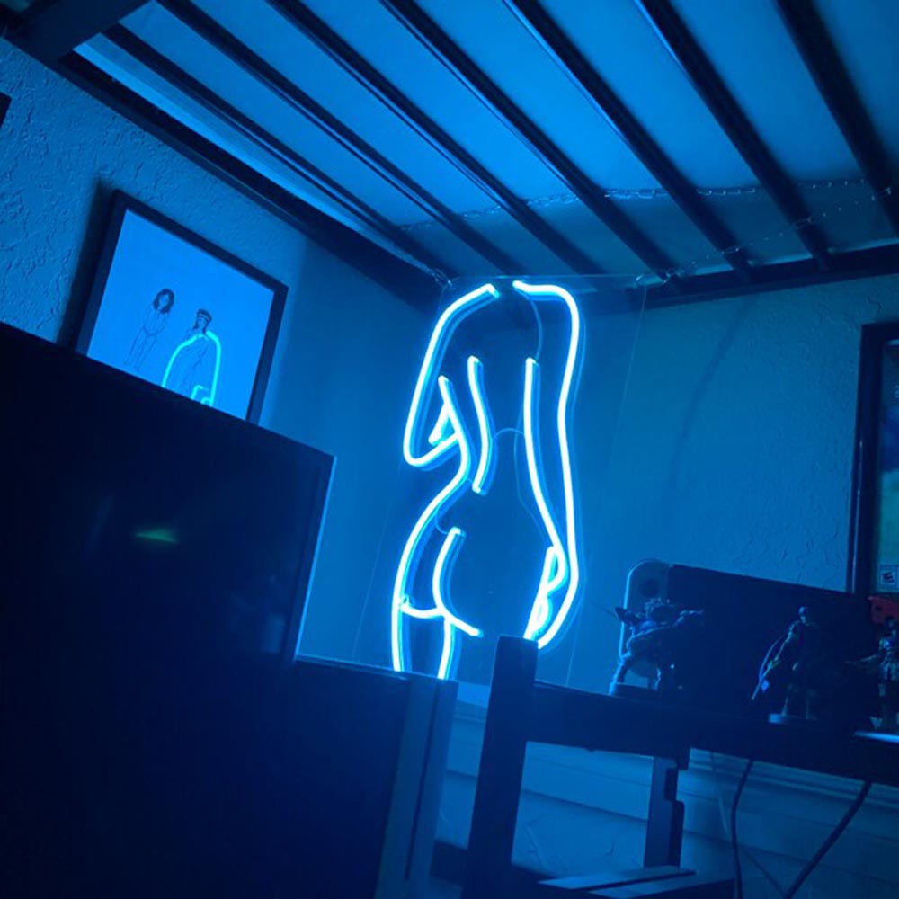 HDJSign - Sexy Lady Body Neon Sign HDJ Sign