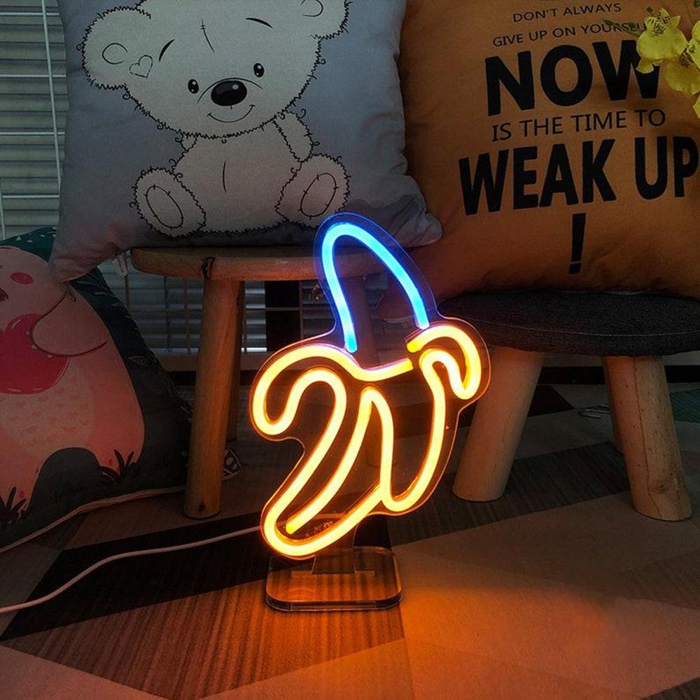 HDJSign - Small Banana USB Neon Sign HDJ Sign