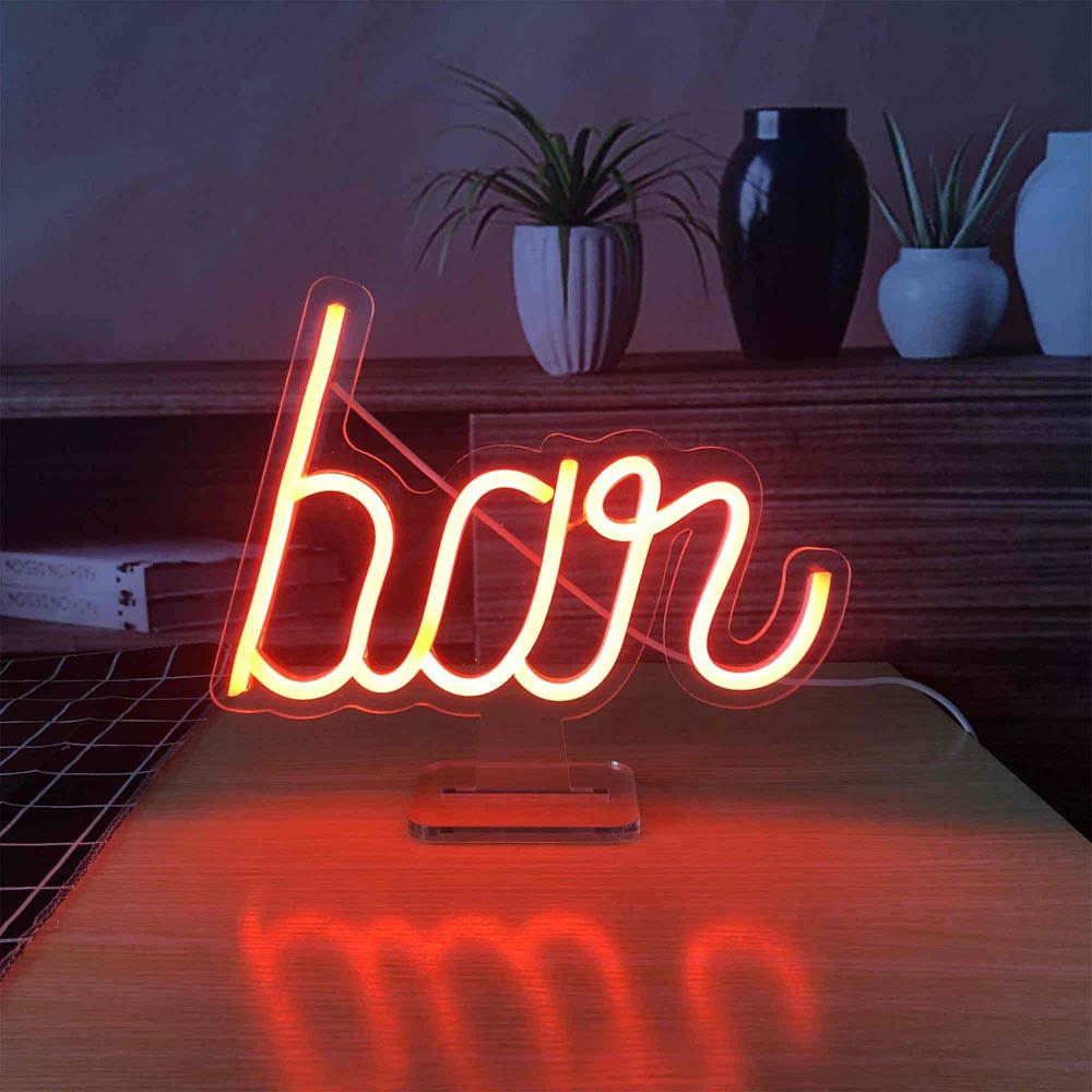 HDJSign - Small Bar USB Neon Sign HDJ Sign