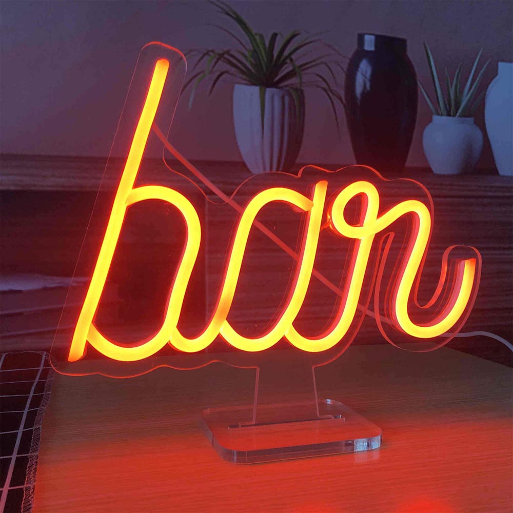 HDJSign - Small Bar USB Neon Sign HDJ Sign