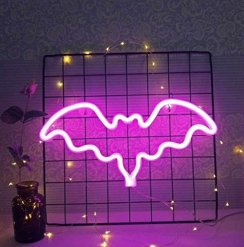 HDJSign - Small Bat USB Neon Sign HDJ Sign