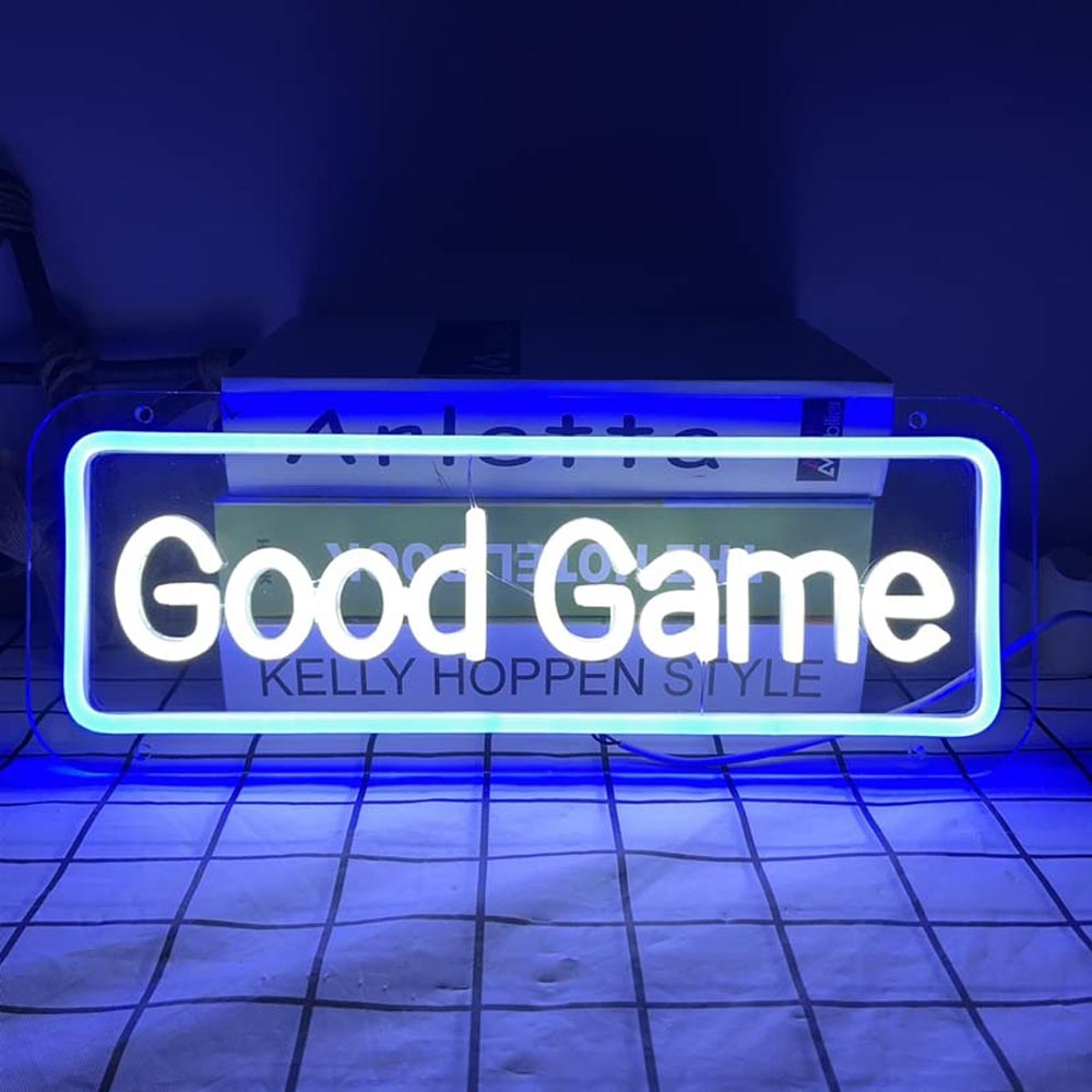 HDJSign - Small Good Game USB Neon Sign HDJ Sign