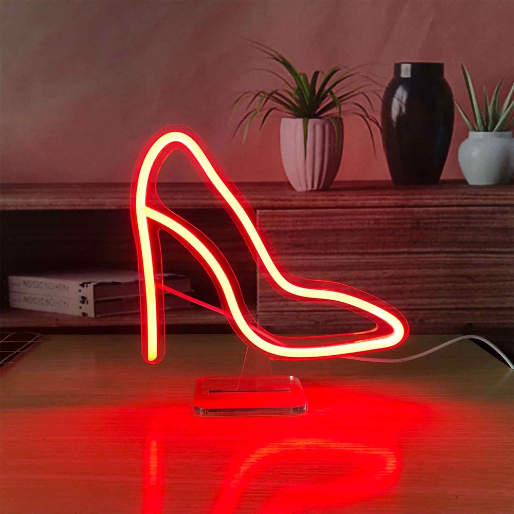 HDJSign - Small High Heels USB Neon Sign HDJ Sign