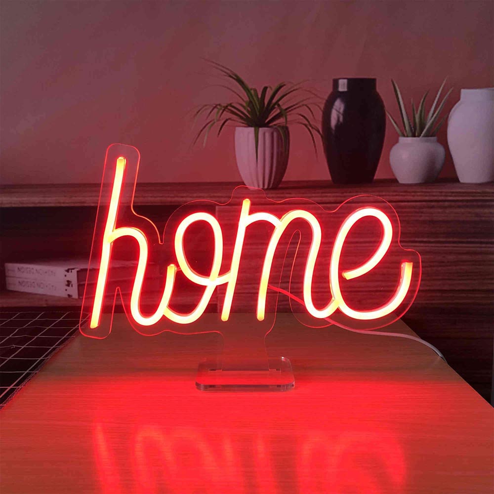 HDJSign - Small Home USB Neon Sign HDJ Sign