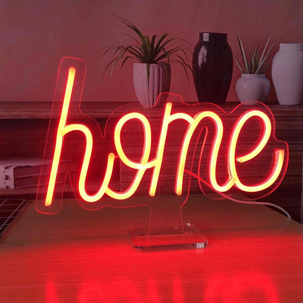 HDJSign - Small Home USB Neon Sign HDJ Sign