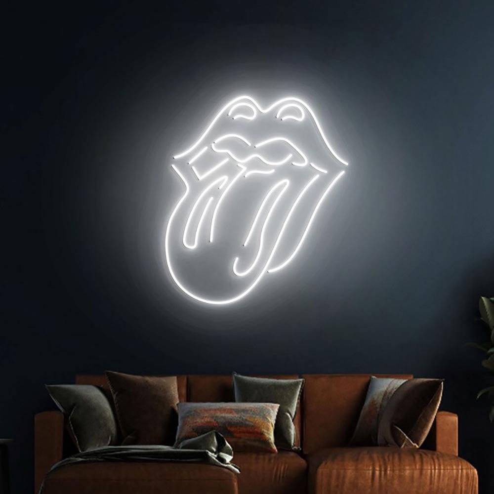 HDJSign - The Rolling Stones Rock Band Music Neon Sign HDJ Sign