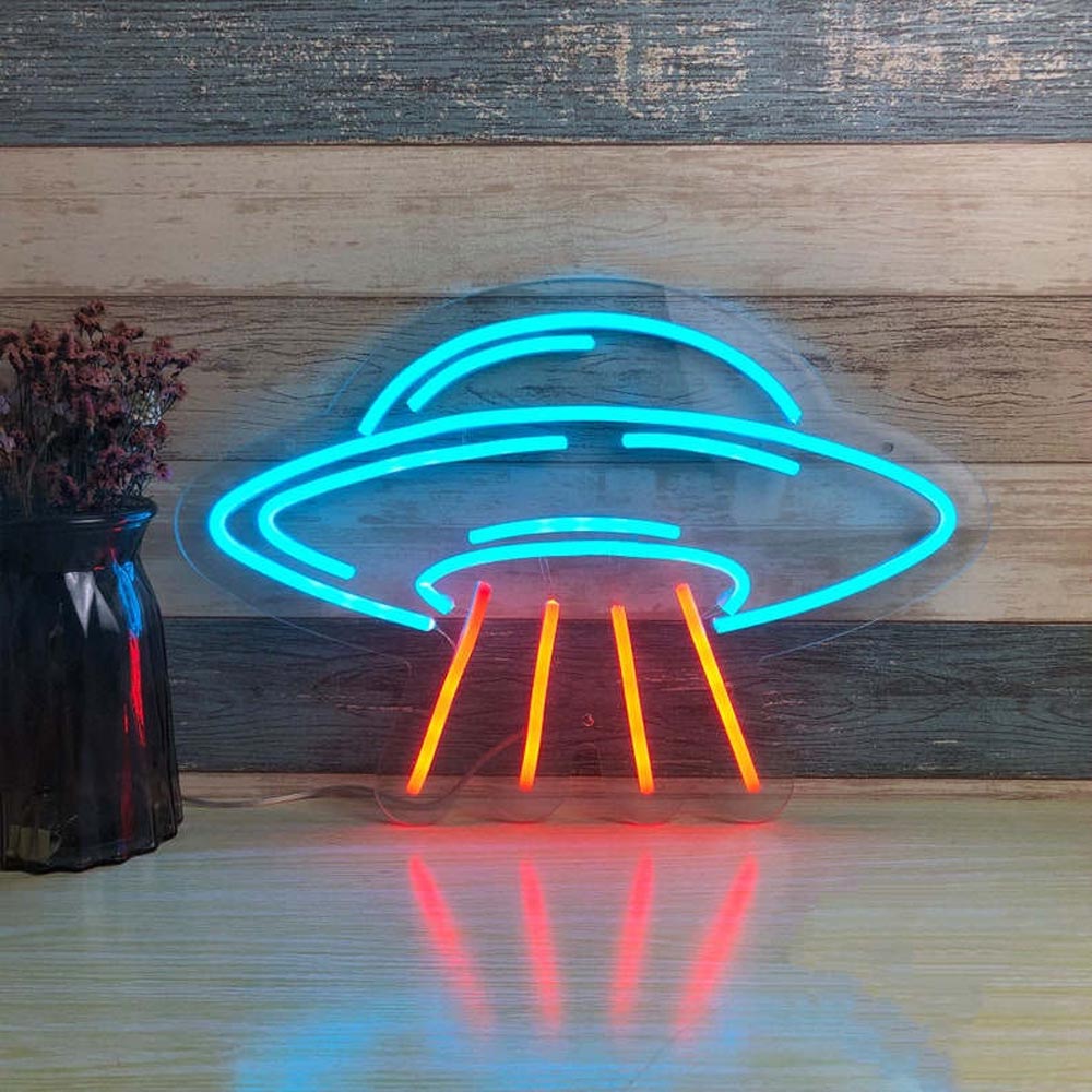HDJSign - UFO Space Neon Sign HDJ Sign