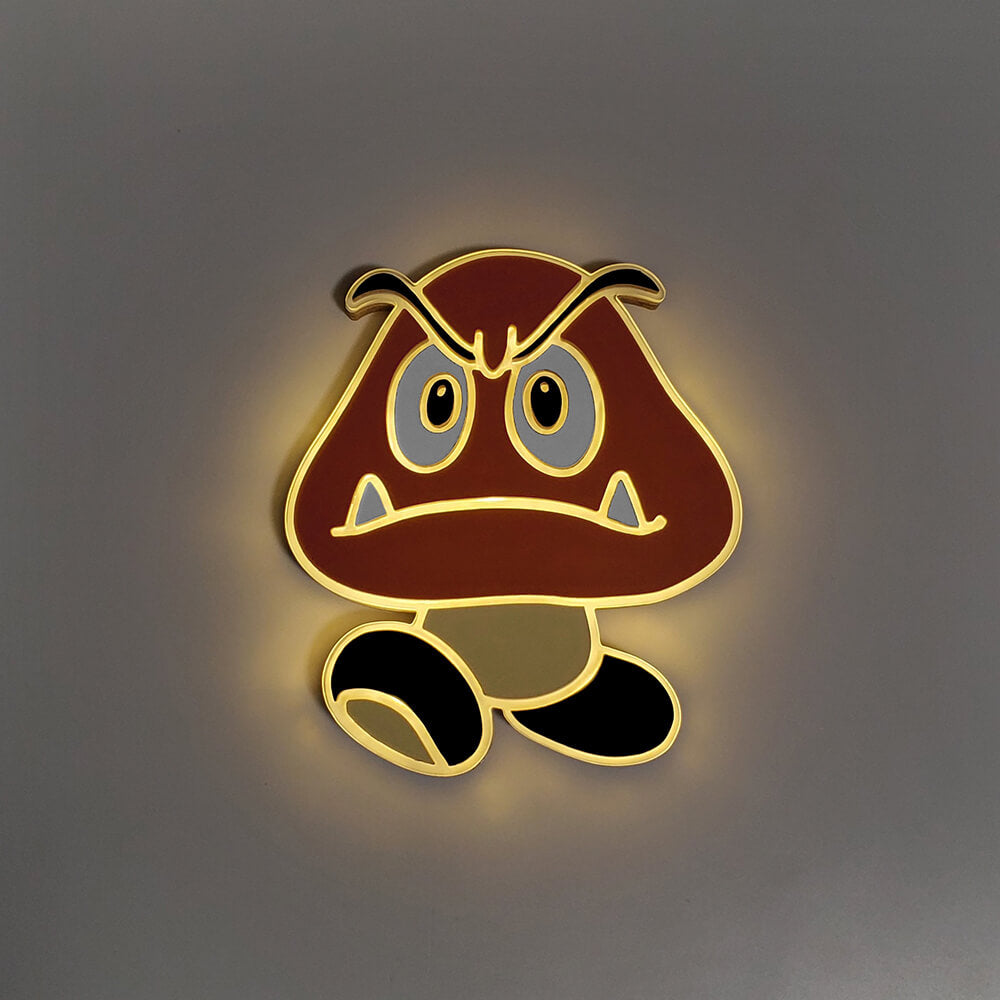 HDJSign - UV Print Goomba Game Neon Sign HDJ Sign