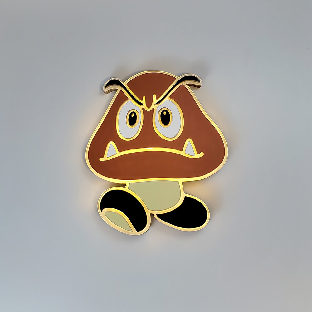 HDJSign - UV Print Goomba Game Neon Sign HDJ Sign