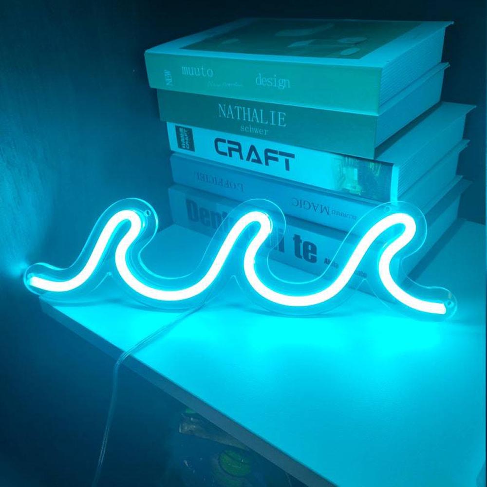 HDJSign - Waves Home Neon light HDJ Sign