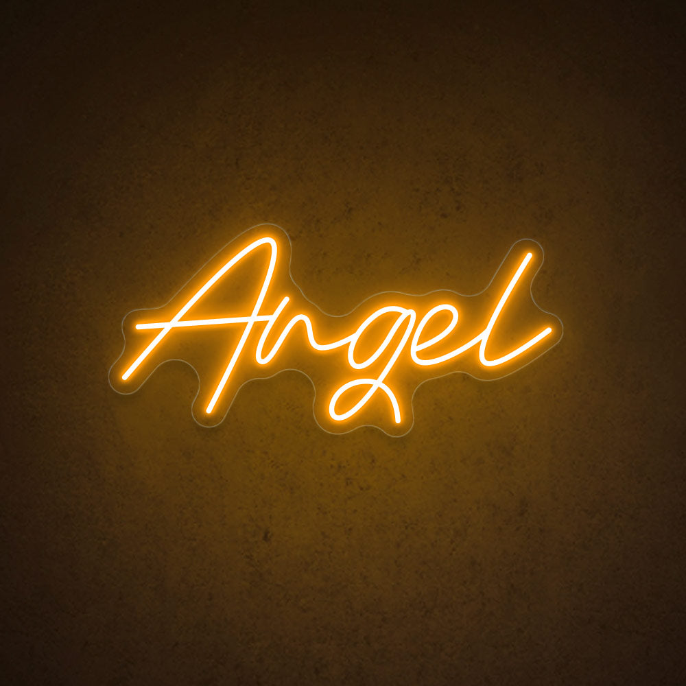 HDJSign - Angel Word Neon Sign HDJ Sign