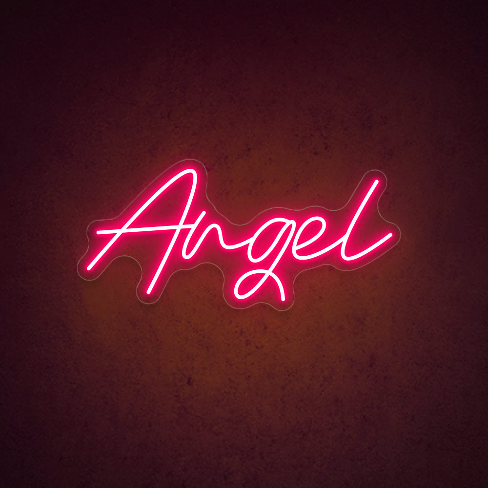 HDJSign - Angel Word Neon Sign HDJ Sign