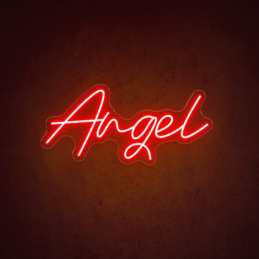 HDJSign - Angel Word Neon Sign HDJ Sign