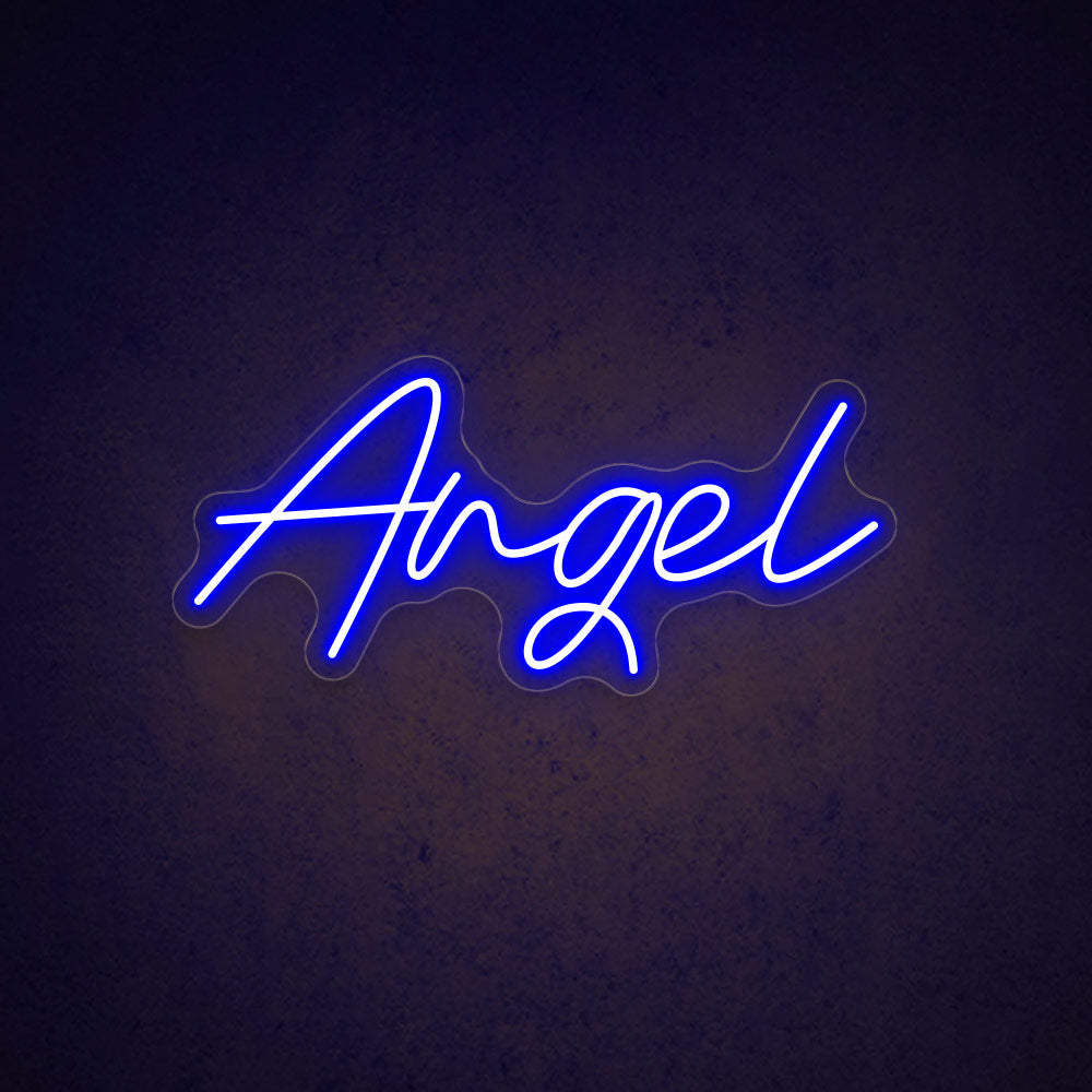 HDJSign - Angel Word Neon Sign HDJ Sign