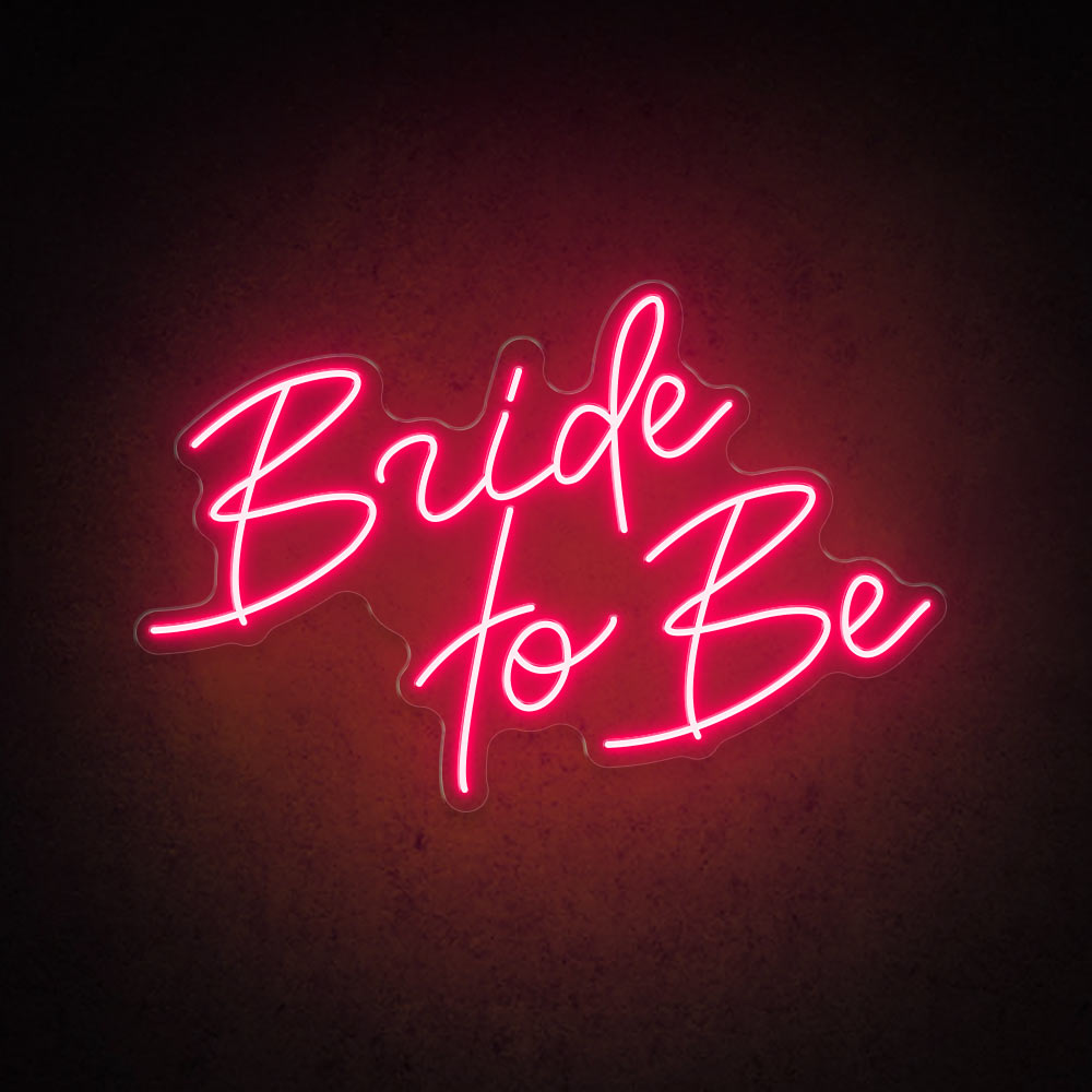 HDJSign - Bride to Be Wedding Neon Sign HDJ Sign