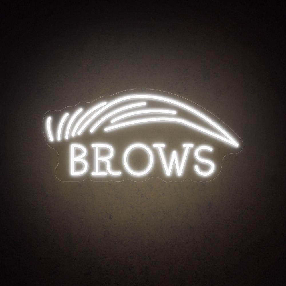 HDJSign - Brows Salon Neon Sign HDJ Sign