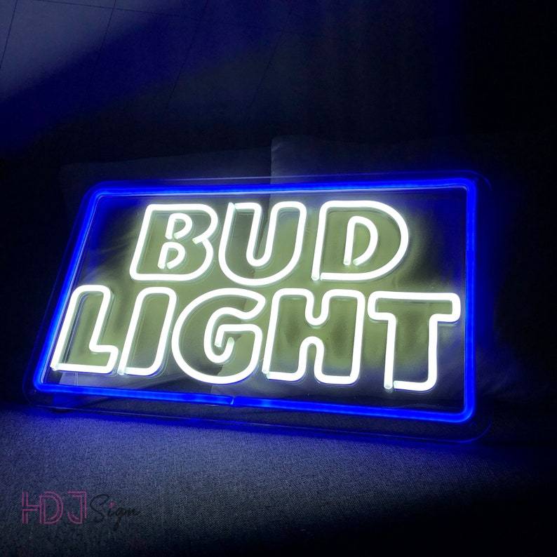 HDJSign - Bud Light Bar Neon Sign HDJ Sign