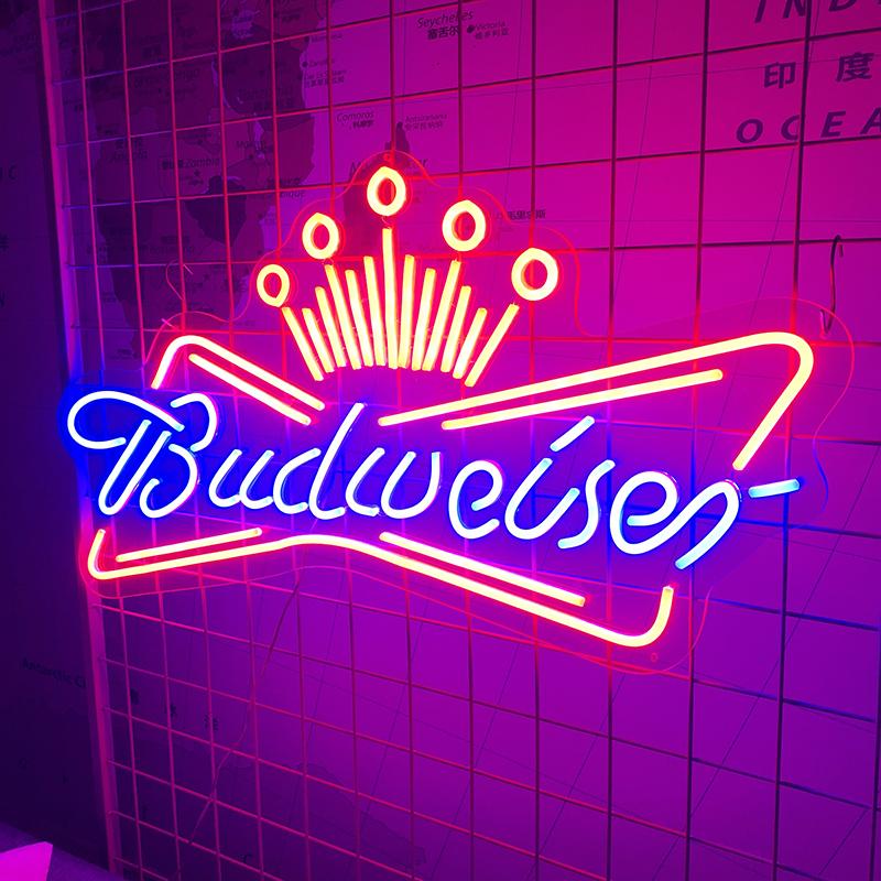 HDJSign - Budweiser Bar Neon Sign HDJ Sign