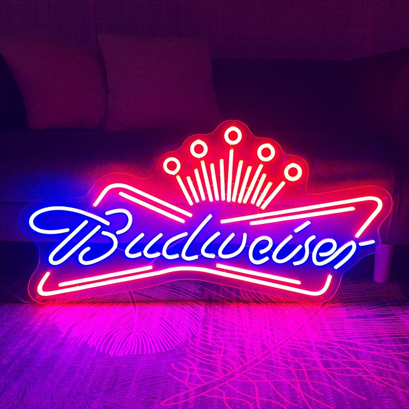 HDJSign - Budweiser Bar Neon Sign HDJ Sign