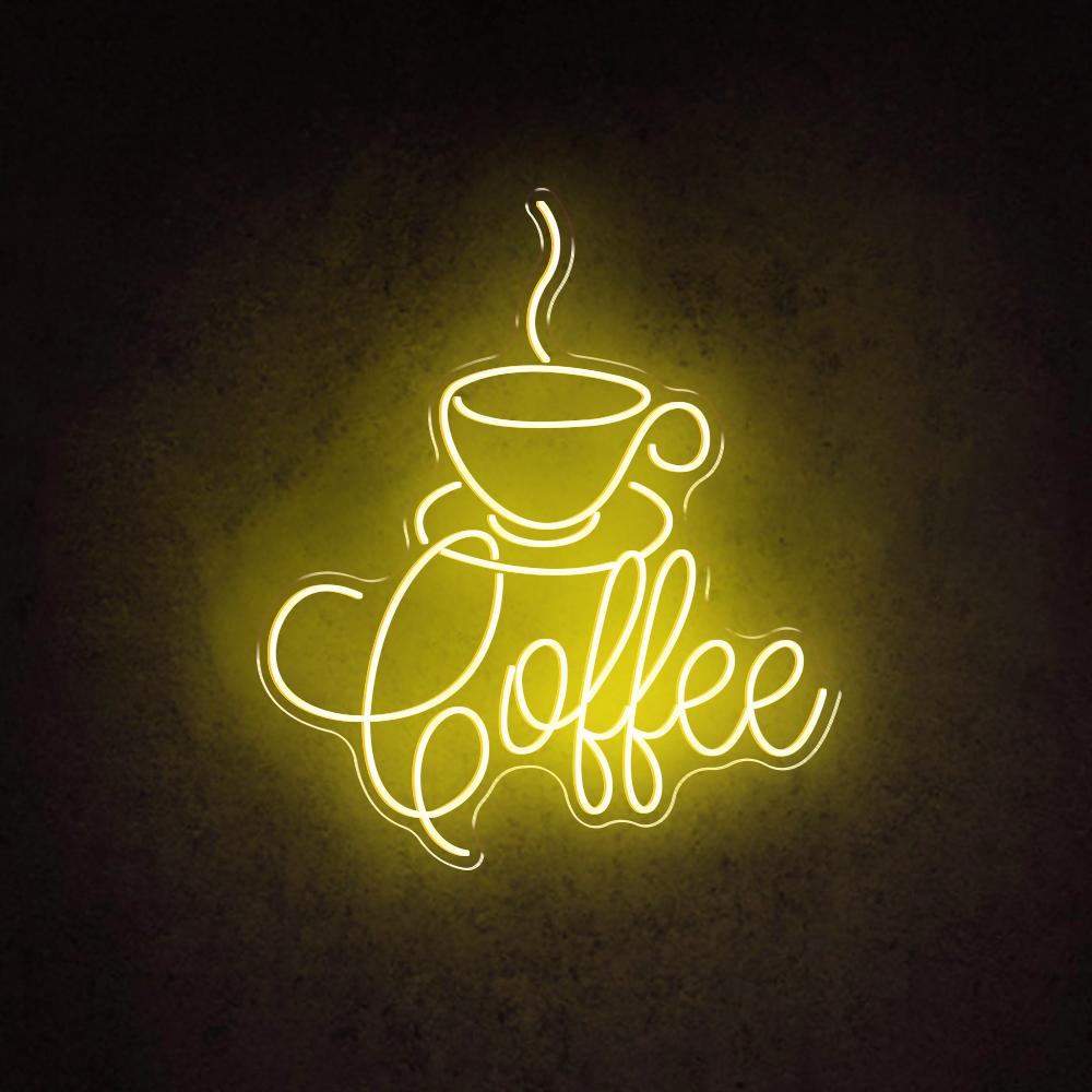 HDJSign - Coffee Business Neon Sign HDJ Sign